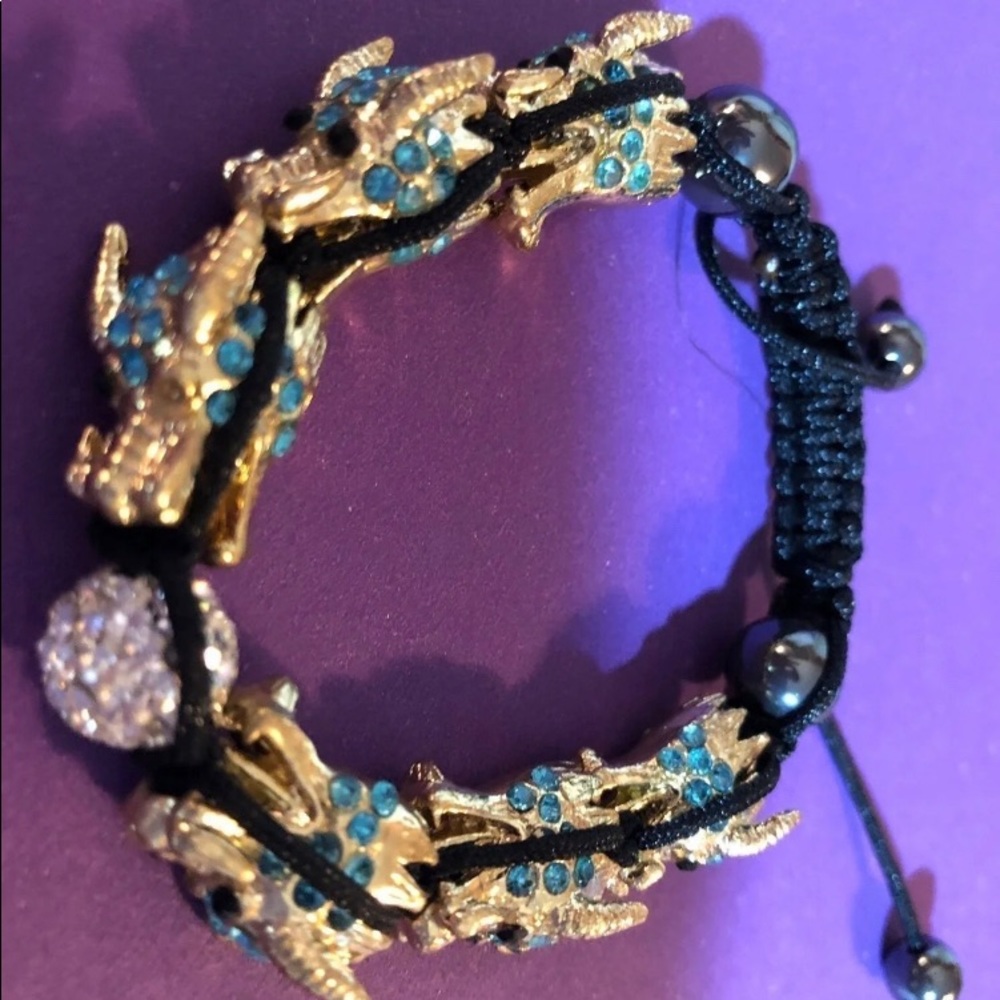 DRAGON BRACELETS SET OF 6 JTV NWOT - Picture 3 of 8